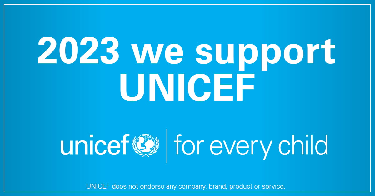 Denne jul går vores fælles julegave til Unicef!